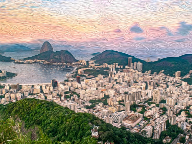 MIRANTE DONA MARTA PINTURA