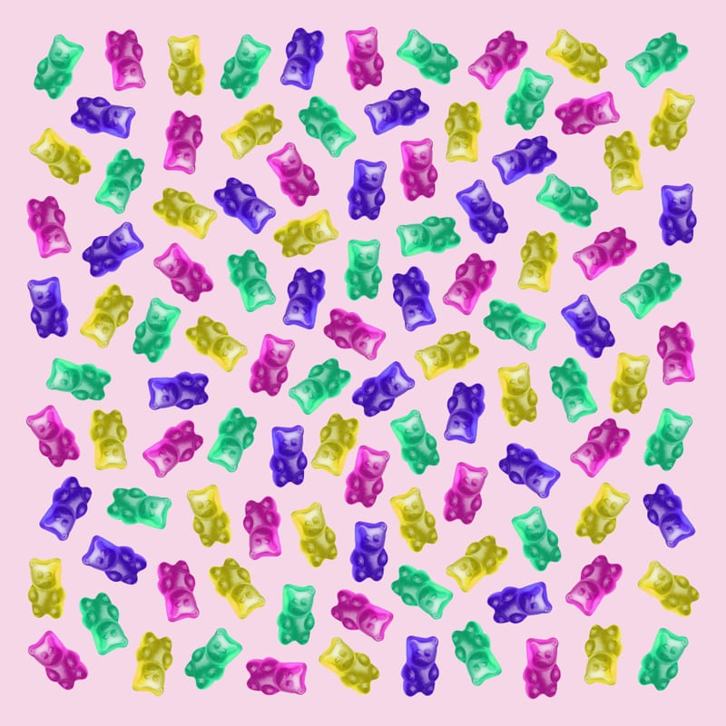 GUMMY BEAR RAIN II