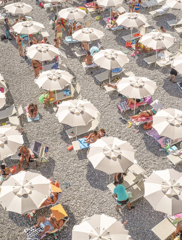 AMALFI COAST BEACH II - ITALY TRAVEL PRINT