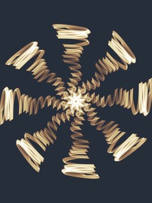 GOLDEN LIGHT MANDALA SERIES 48