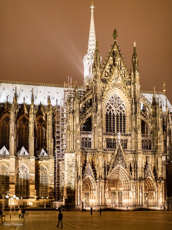 CATEDRAL DE COLÔNIA ALEMANHA A NOITE