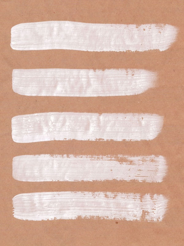 WATERCOLOR BRUSH STROKES ON CANVAS