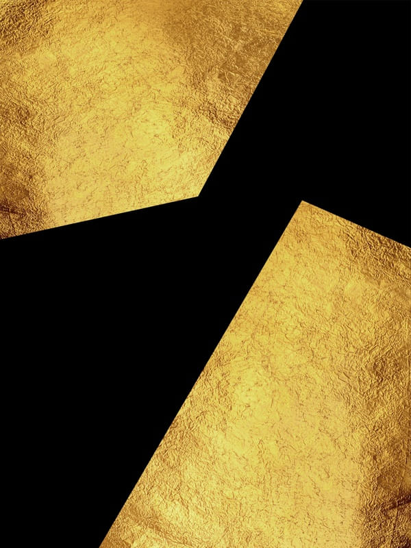 ABSTRATO GEOMÉTRICO GOLD - 02A