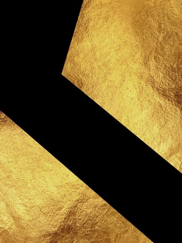 ABSTRATO GEOMÉTRICO GOLD - 02B
