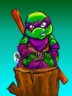 DONATELLO - TARTARUGAS NINJAS POR SKLO