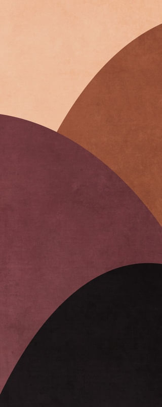 ABSTRACT ART - TERRACOTTA WAVES