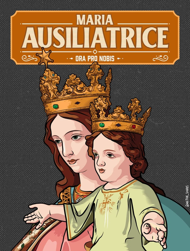 MARIA AUXILIADORA AUXILIO DO CRISTÃO