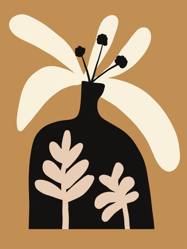 ABSTRACT MINIMALIST STILL LIFE