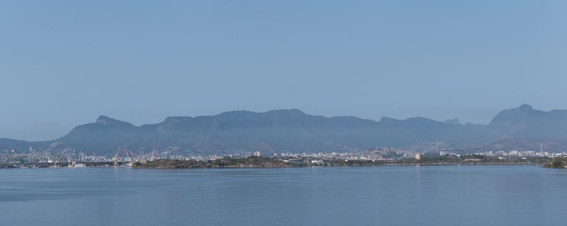 O AZUL DA MINHA ILHA DO GOVERNADOR