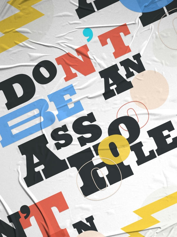 DON'T BE