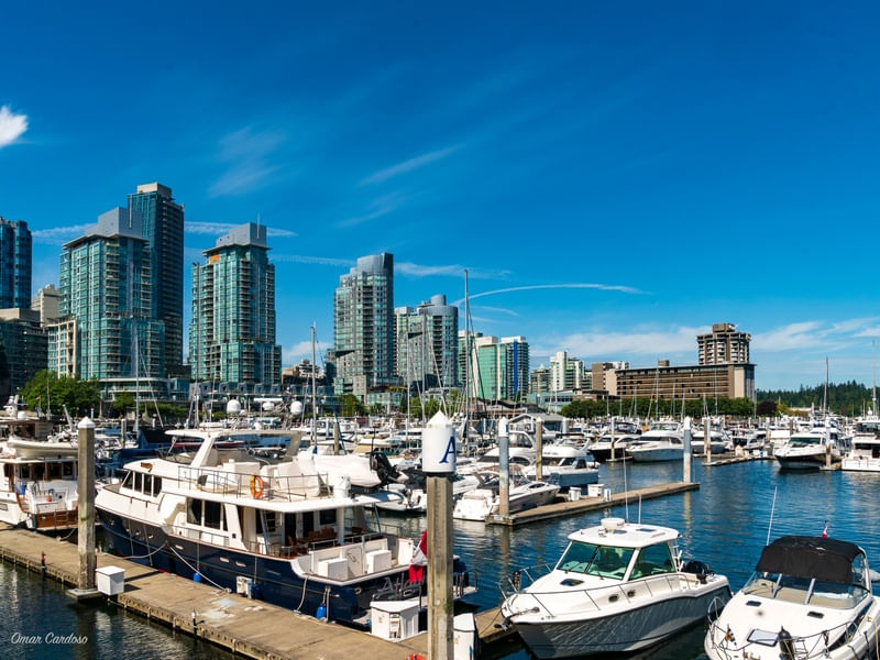 MARINA EM VANCOUVER CANADÁ