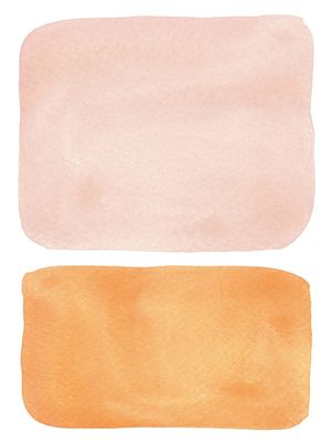 ORANGE AND PINK SHAPES