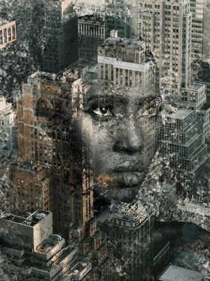 BLACK WOMAN IN NEW YORK