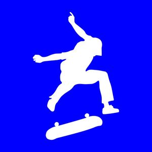 SKATE SILHUETA AZUL _ LP