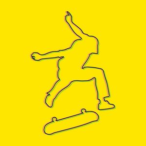 SKATE GLITCH AMARELO _ LP