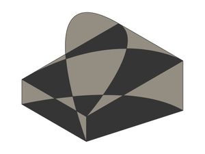 ABSTRACT SHAPES MONOCROMATIC 01