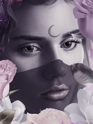 ROSES FOR THE MOON GIRL II