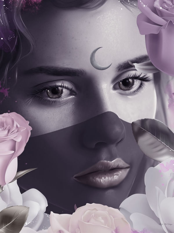 ROSES FOR THE MOON GIRL II