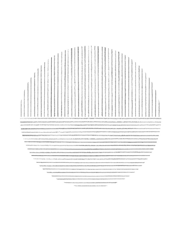 GEOMETRIC LINES IN A CIRCLE