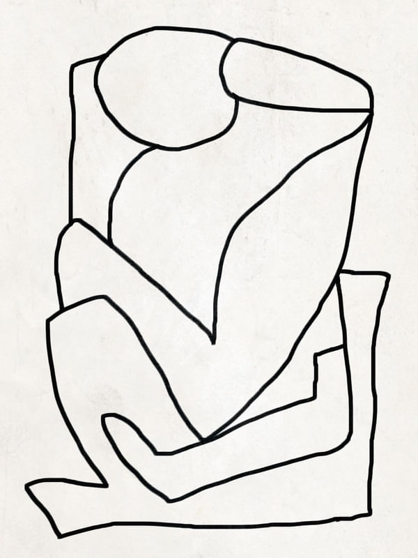 ABSTRACT LINE ART 2/TD