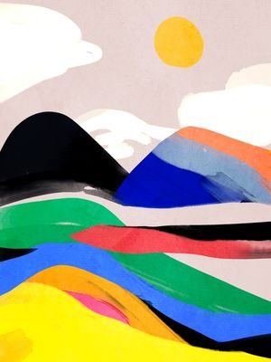 ABSTRACT ART LANDSCAPE 33