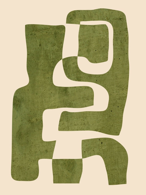 ABSTRACT SHAPES MODERN ART 25