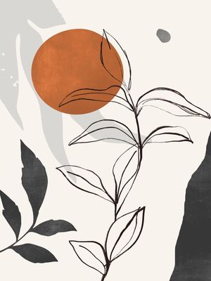 ABSTRACT ART /MINIMAL PLANT 25