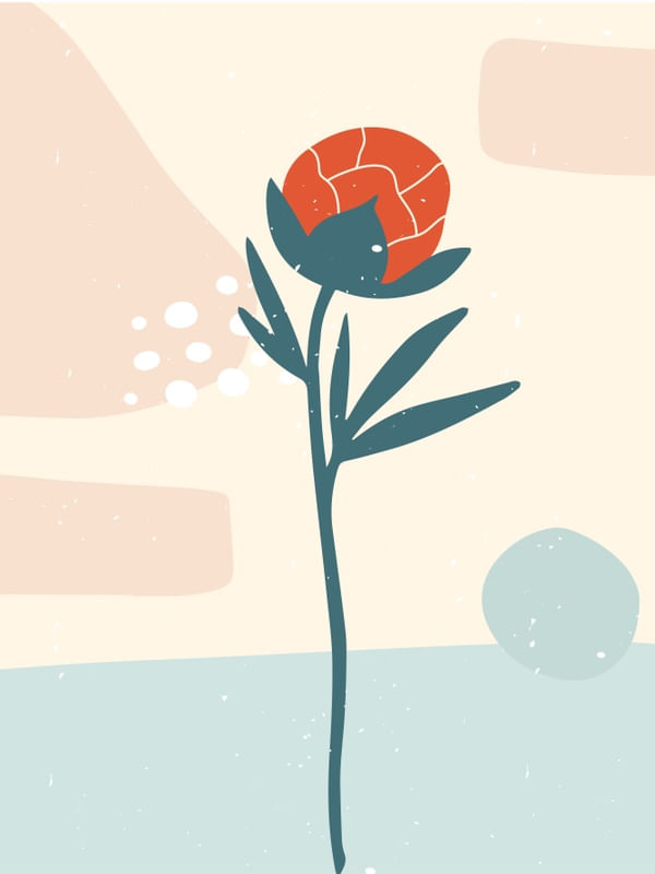 VIDA ABSTRATA EM FLORES