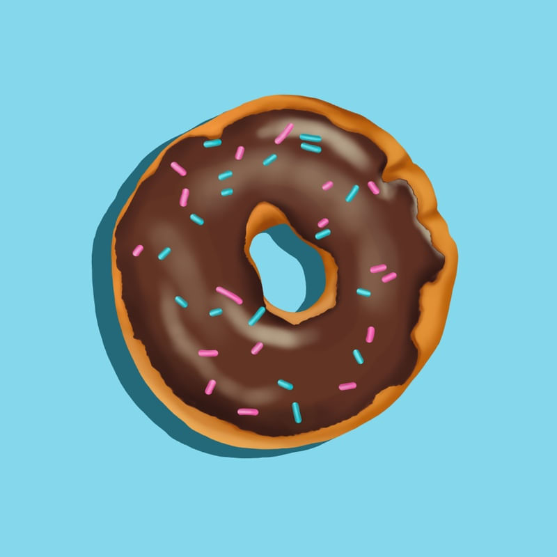 CHOCOLATE DONUT II