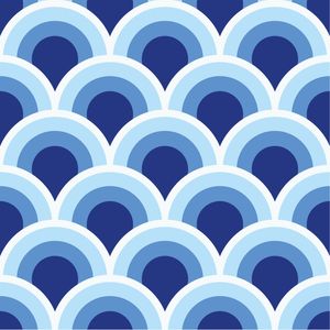 BLUE WAVES PATTERN