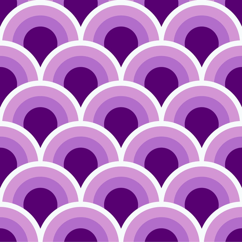 PURPLE WAVES PATTERN