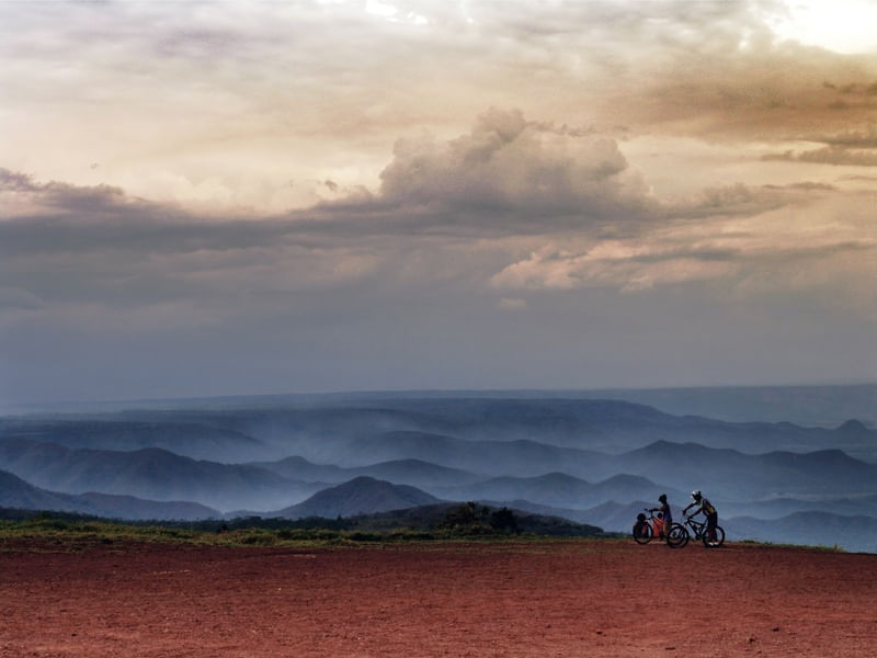 MIRANTE DE CHAPADA E AS BICICLETAS