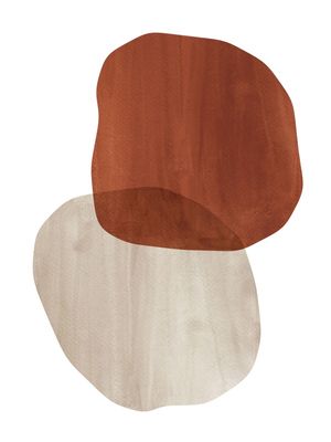MINIMALIST BALANCING STONES WATERCOLOR