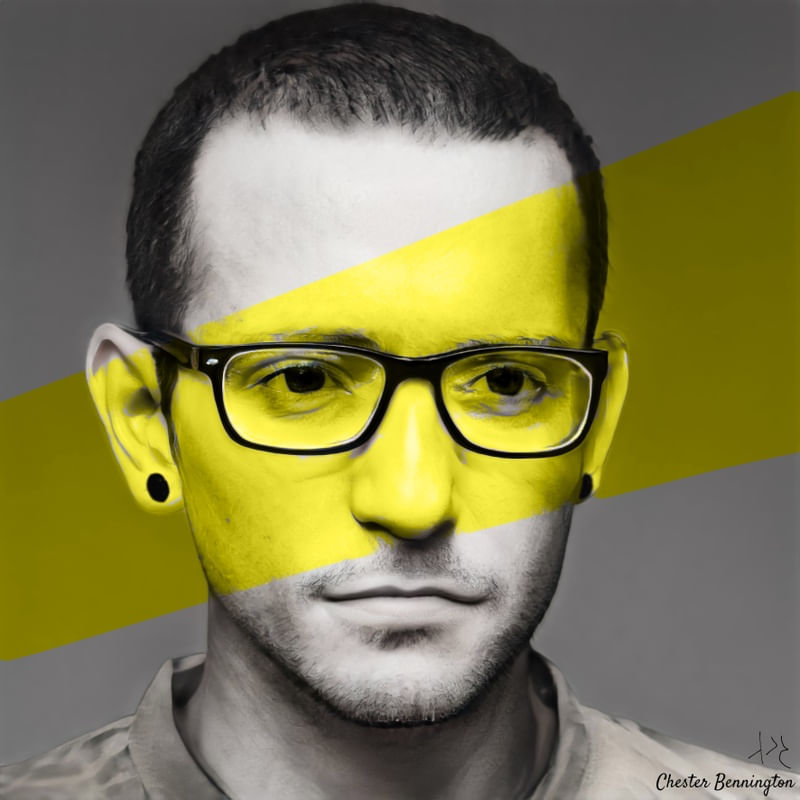 CHESTER BENNINGTON POR LARXEL