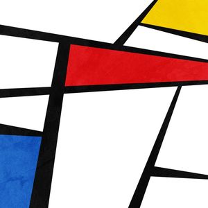 ESTILO PIET MONDRIAN - 05B