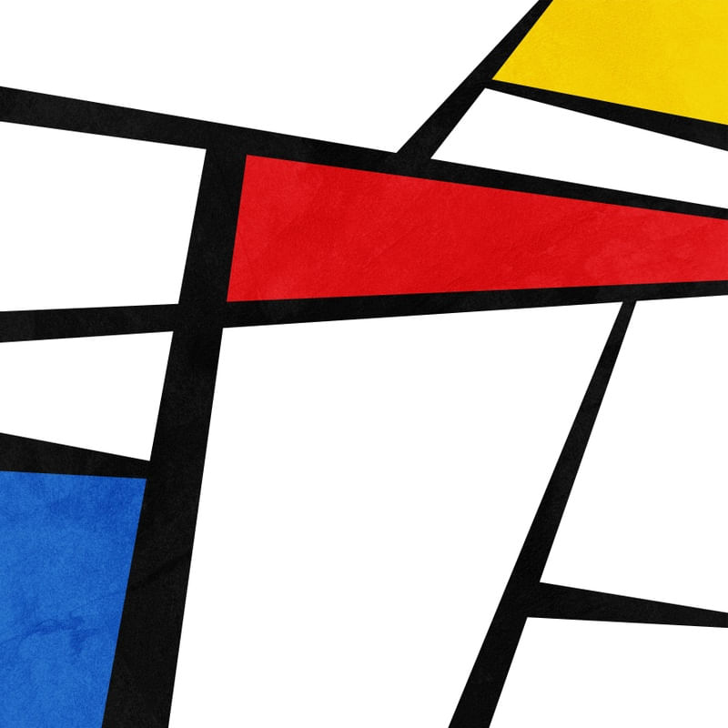 ESTILO PIET MONDRIAN - 05B