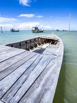 BARCO AO MAR CALMO