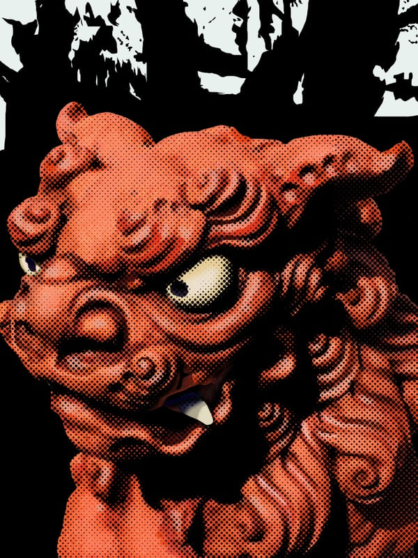 OKINAWA SHIISA - DRAGÃO PROTETOR