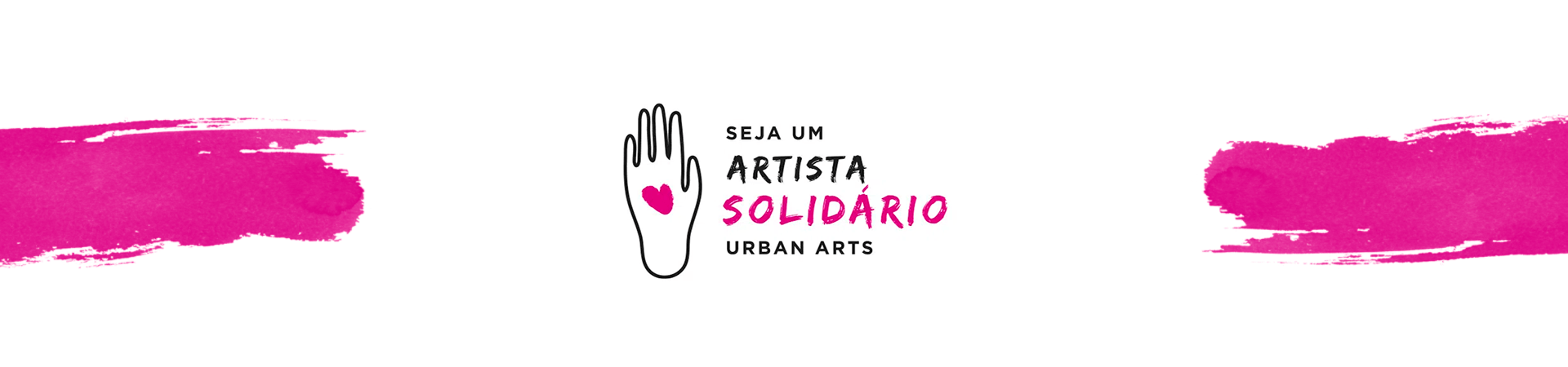 Banner  artista solidário